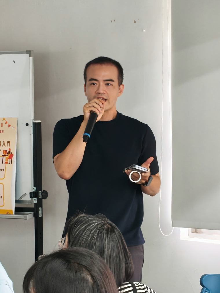 現場提問，是課程裡最珍貴的部分